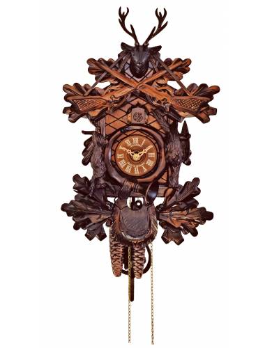 Traditional Hunter style Cuckoo clock