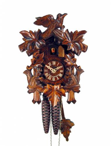 Cuckoo clock with carved Squirrel