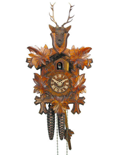 A Cuckoo clock featuring the Grim Reaper