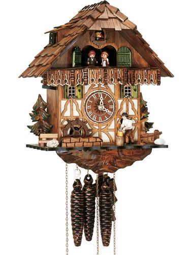 Cuckoo clock with Woodchopper
